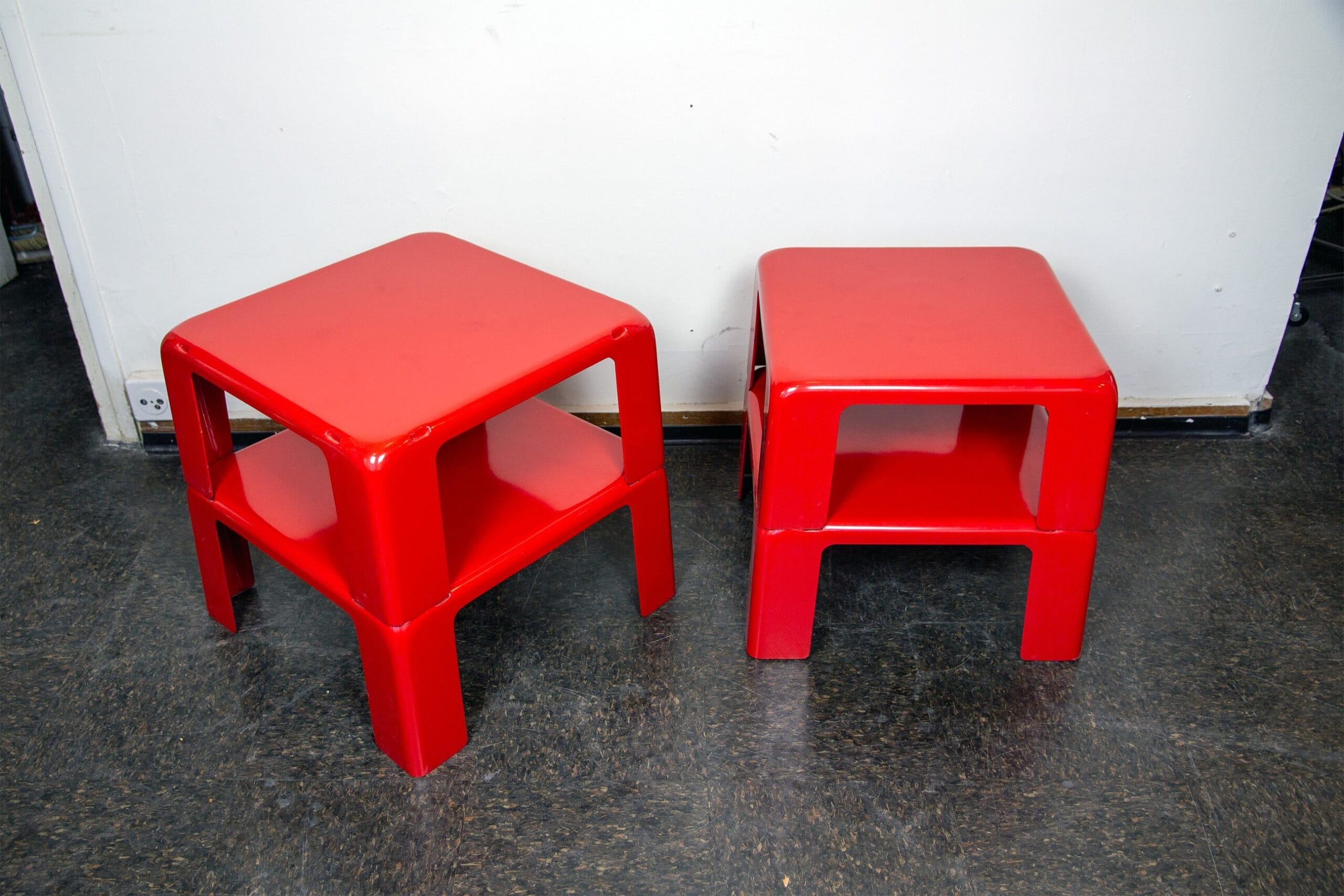 Quattro Gatti side tables - Mario Bellini